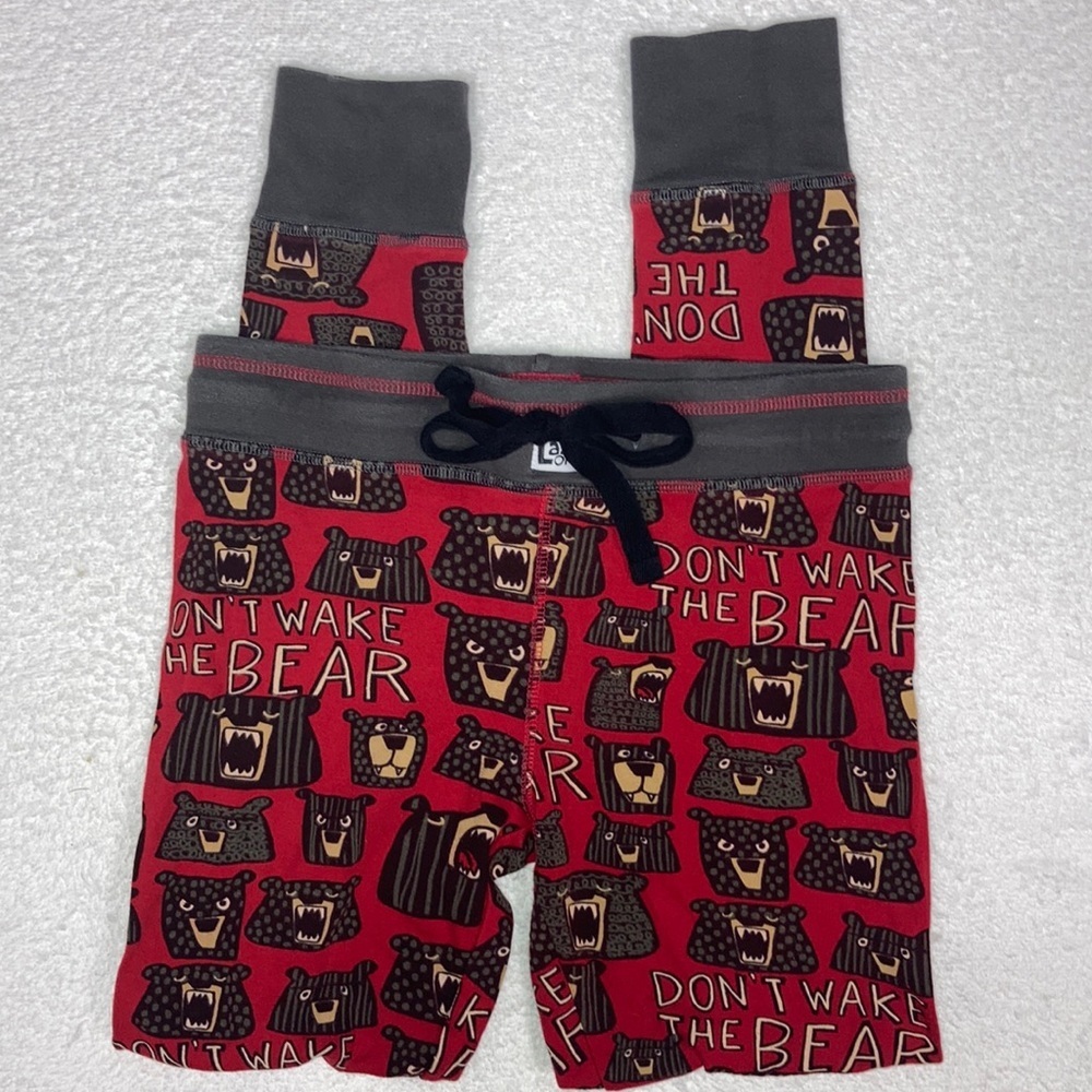Lazy one Don’t wake the bear pajama legging mens small